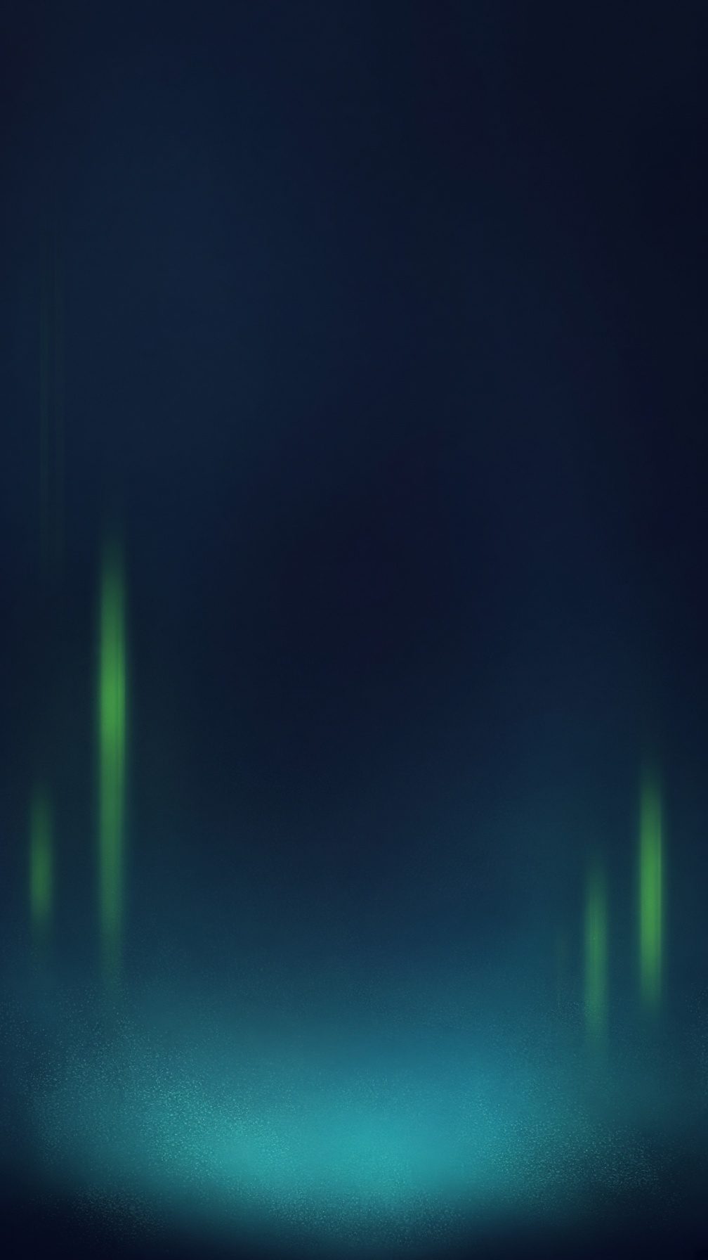 Vertical navy background with a soft chart glow.